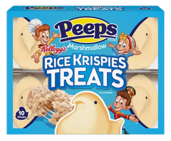 Peeps Rice Krispies Treats Marshmallow Chicks 5 Pieces 42g