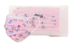 Disposable Kids Face Masks - Pink 10 Pack