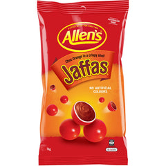 Allen's Jaffas Lollies Bag 1kg x 6 Pack