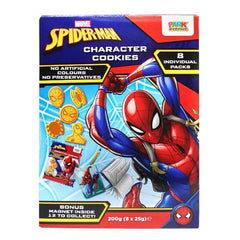 Spider Man Character Cookies Biscuits Box 25g * 8 Pack