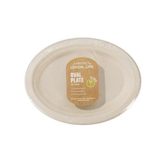 Lemon & Lime - Oval Plate 26X20Cm 30 Pk