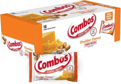 Combos Cheddar Cheese Pretzel Baked Snacks 51g * 18 Pack