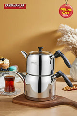 Kahranmanlar Steel Coffee Pot Set
