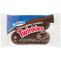 Hostess Chocolate Twinkies Sponge Cake 2PK 459g * 6 Pack