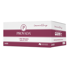 Provada - 1ply Commercial Ultra Slim Hand Towel - 24X23.5Cm 2400 sheets