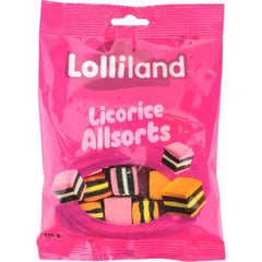Licorice Allsorts Lollies Bag 135g * 20 Pack