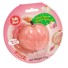 Juicy Jelly Giant Peeled Peach 135g x 6