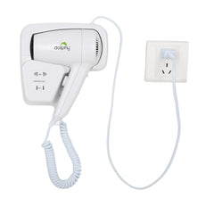 Dolphy - Wall Mount Hair Dryer 1200W White