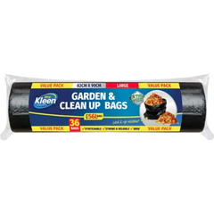 Xtra Kleen Garden & Clean Up Bags 56L 15 Pack