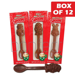Albert's Belgian Milk Chocolate Hot Cocoa Stirring Spoons 20g * 12 Pack