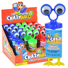 Koko Crazy Bird Dip-N-Lik Lollipop Candy Powder 27g * 12 Pack