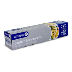 Bundle ALFRESCO CATERER'S ALUMINIUM FOIL ALL PURPOSE 6x 150M X 30CM