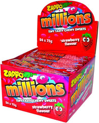 ZAPPO MILLIONS STRAW 75G*24