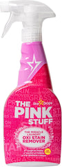 The Pink Stuff Miracle Laundry Oxi Stain Remover Spray (500ml) - Vegan Friendly Stain Removal for Whites & Colours - Fresh Fragrance - 500ml