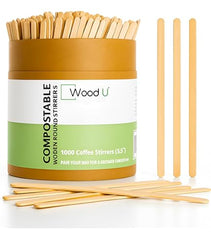One Tree - Wooden Stirrers 20x500