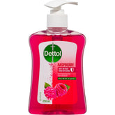 Dettol Liquid Hand Wash Raspberry and Pomegranate Pump Anti-Bacterial, 250ml