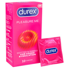 Durex Pleasure Me Regular Fit Condoms 10+2 Pack