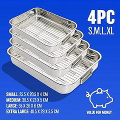 Heat Beads Roasting Tray 4 Pack