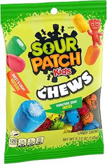 Sour Patch Kids Chews Candy Bag 145g * 12 Pack