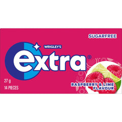 Wrigley's - Extra - Ruspberry Lime Chewing Gum 27g x 14 pcs