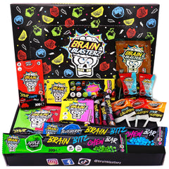 Brain Blasterz Sour Candy Brain Bitz Tub 45g * 16 Pack