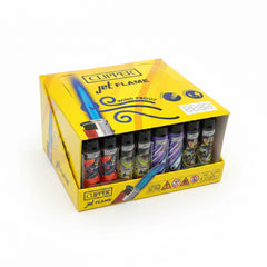 Clipper Jet Flame - Windproof Refillable Lighters - 48 Pack