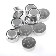 SAS Button Cell Batteries LR44 12 Pack