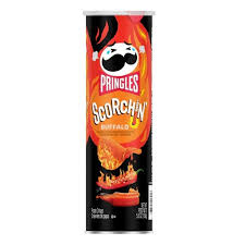 Pringles Scorchin Xtreme Buffalo Potato Chips 158g * 14 Pack