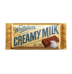 50G WHITTAKERS CREAM MILK SLAB