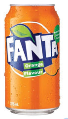 Fanta - Orange 375ml x 24 Pack