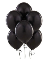 Unique Party - Balloons Phantom Black 12'' 30.4cm 10pk