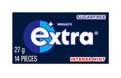 Wrigley's - Extra - Intense Mint Chewing Gum 27g x 14 pcs