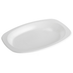 Bundle Festive White Oval Plate 210X300Mm 10x50pcs