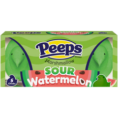 Peeps Sour Watermelon Marshmallow Chicks 5 Pieces 42g