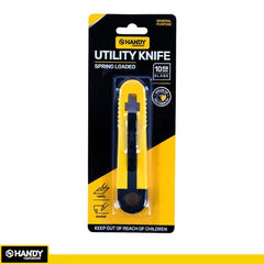 Retractable Knife Spring Loaded Box Cutter 10cm x 2.5cm x 1cm