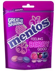 MENTOS BERRY SHARE BAG 150G*7