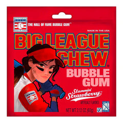 BIG LEAGUE CHEW STRAWBERRY 12