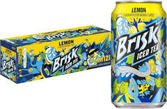 Brisk - Lemon Iced Tea 355ml x 12 Pack