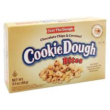 Just the Dough Chocolate Chip & Caramel Cookie Dough Bites 88g * 12 Pack