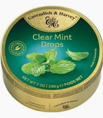 Cavendish & Harvey - Clear Mint Drops 200g