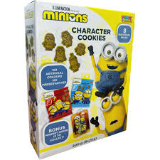 Minions Character Cookies Biscuits Box 25g * 8 Pack