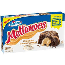 Hostess Meltamors Chocolate Creamy Caramel Mini Cake 264g