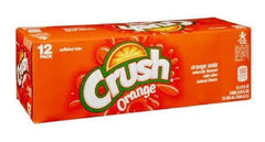 Crush - Orange Soda Can 355ml x 12 Pack