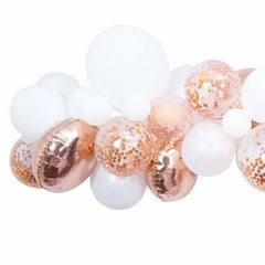 Party Makers Balloon Garland Set Rose Gold