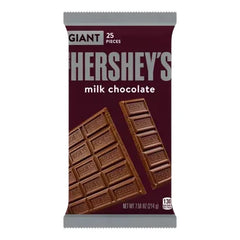 Hershey's Milk Chocolate Giant Bar 214g * 12 Pack