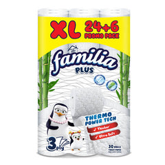 Familia 3ply Bamboo Toilet Roll 30 Rolls