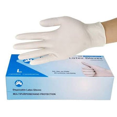 Surgigloves - Vinyl Latex Examination Gloves XL 100pcs