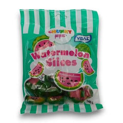 Chunky Funkeez Sour Watermelon Slices Bag 140g * 12 Pack