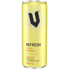 V Citrus Lemonade Zero Sugar 250ml