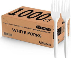 Partyware Signature Chrome Fork 1000pcs 1